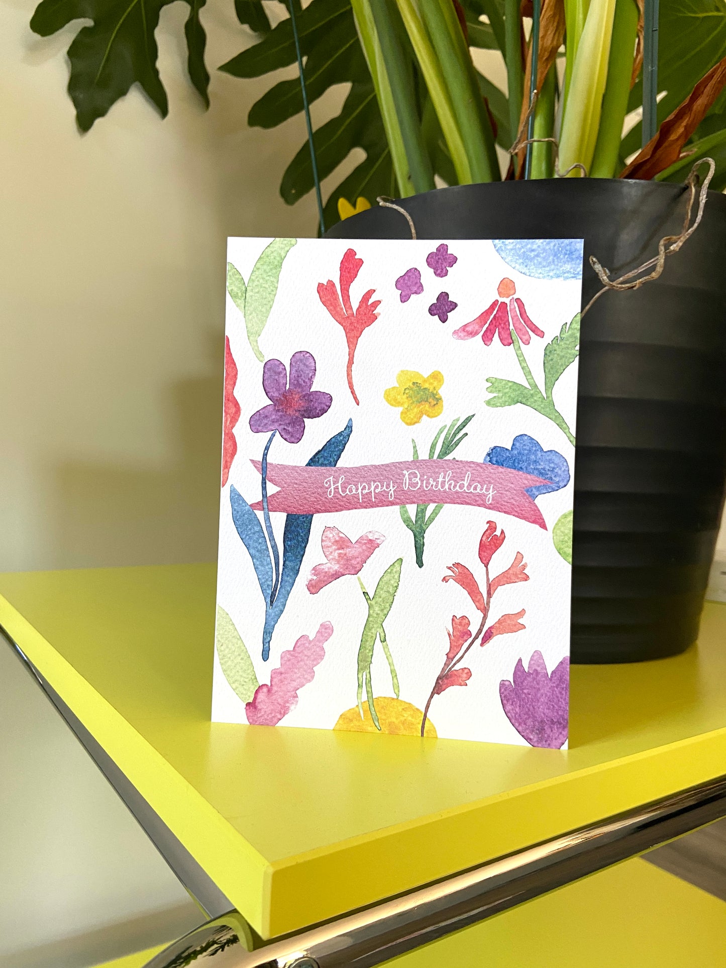 Happy Birthday card 5x7