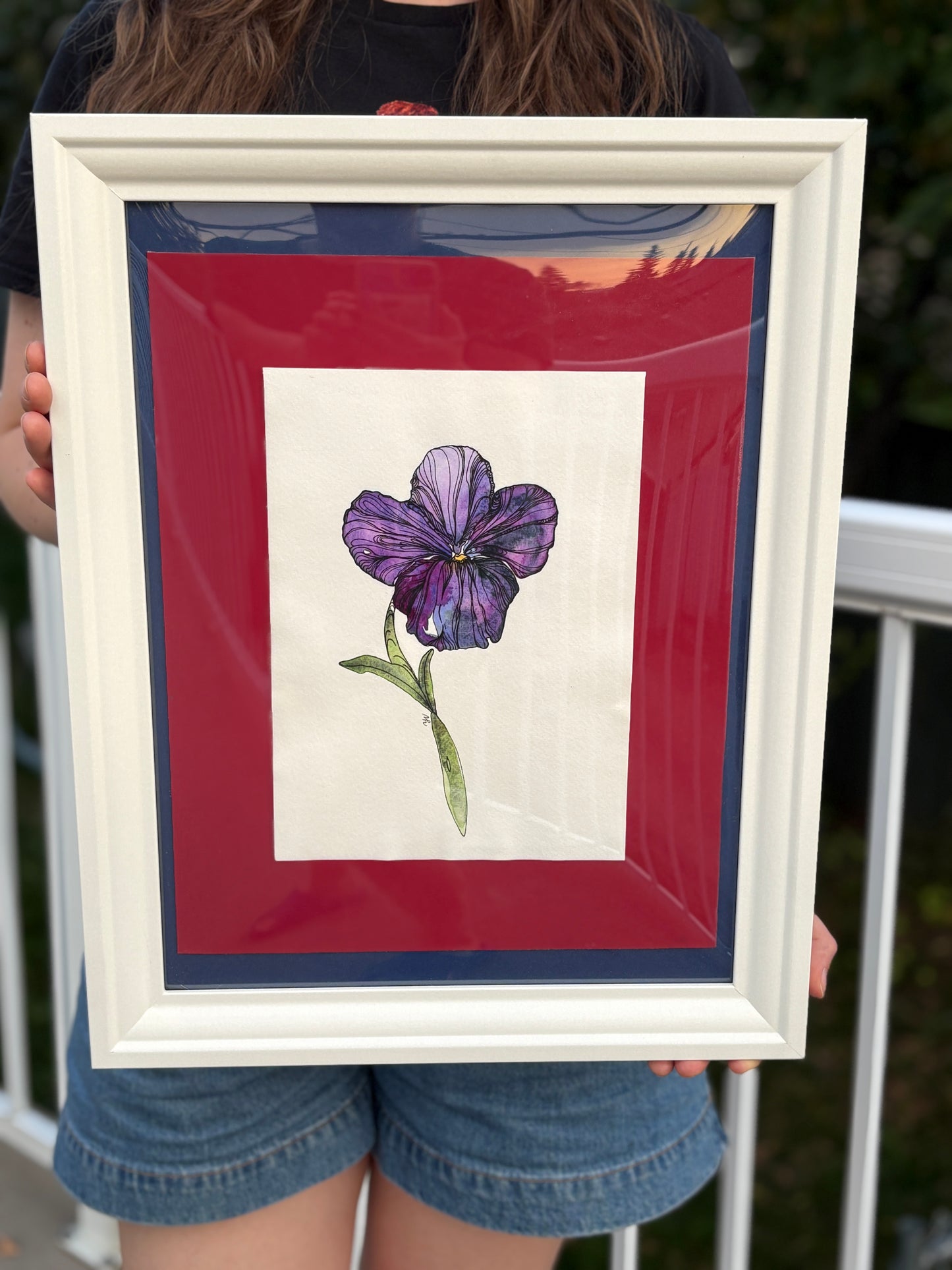 Duo 'Most beautiful flower and a pansy'