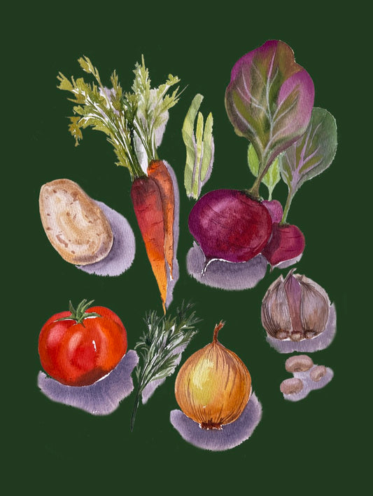 Borscht 12x16 Poster